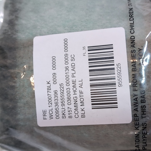 Free People Coming Home Plaid Scarf - Picture 3 of 5